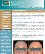 Dr Mary Lupo Lupo Center for Aesthetic and General Dermatology June 2014