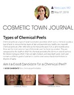 Types of Chemical Peels - Cosmetic Town Journal