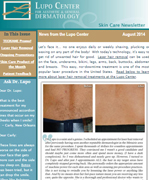Dr Mary Lupo Lupo Center for Aesthetic and General Dermatology August 2014